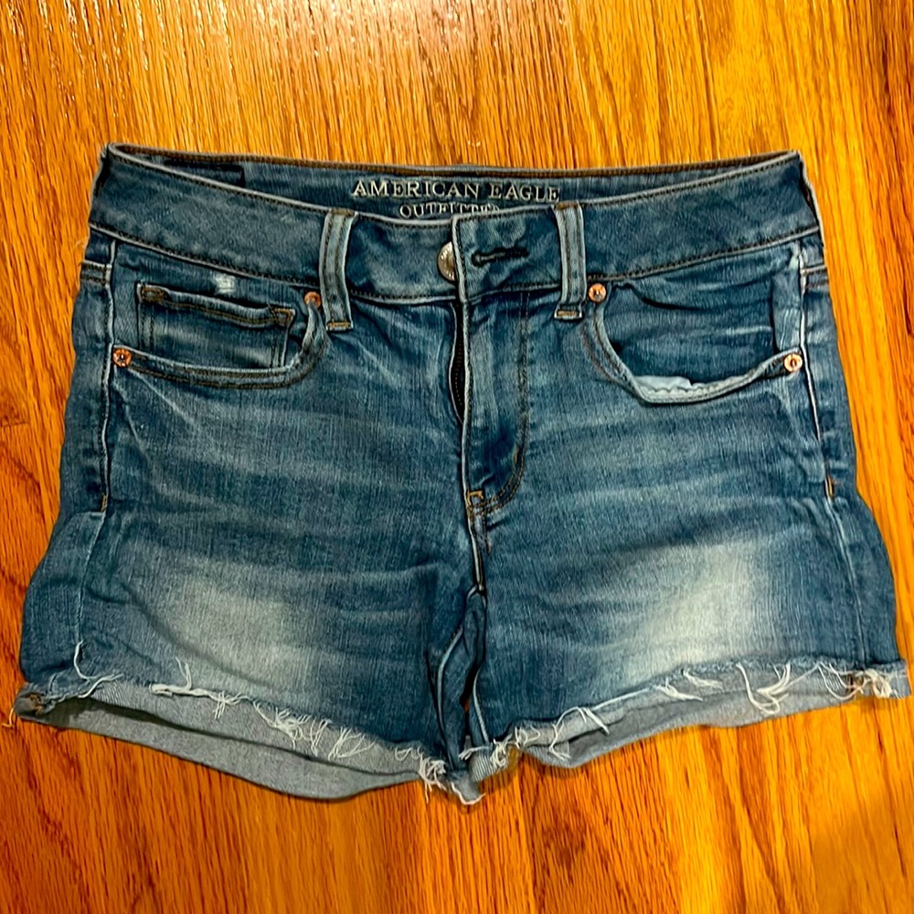 American eagle denim shorts